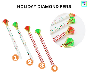 Holiday Diamond Pens