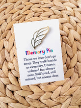 Load image into Gallery viewer, Angel Feather Memory Pin
