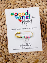 Load image into Gallery viewer, Pet Loss | A Piece Of My Heart Is In Heaven | #goodgriefproject Accessory Pin