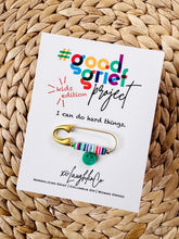 Load image into Gallery viewer, I Can Do Hard Things | Kids Edition | #goodgriefproject Accessory Pin
