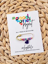 Load image into Gallery viewer, All I Need Is Within Me | #goodgriefproject Accessory Pin