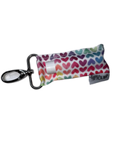 Load image into Gallery viewer, Stacked Hearts LippyClip® Lip Balm Holder