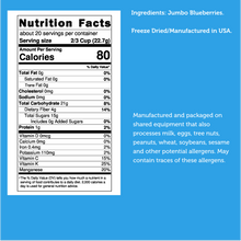 Load image into Gallery viewer, Freeze Dried Blueberries