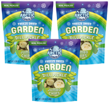 Load image into Gallery viewer, Freeze Dried Kosher Dill Pickle Jumbo Chips (Can be Salty)