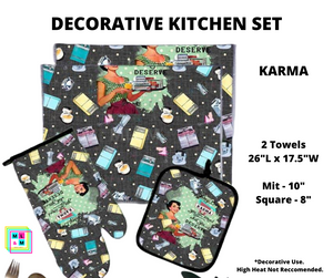 Karma - Decorative Kitchen Set