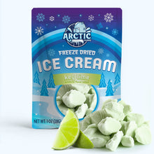 Load image into Gallery viewer, Freeze Dried Ice Cream That Does Not Melt (Bits) Key Lime