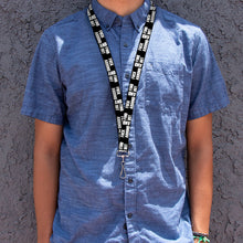 Load image into Gallery viewer, Lanyard - 1.0" - FAFO FUCK AROUND AND FIND OUT Bold Black White