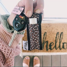 Load image into Gallery viewer, Leopard LippyClip® Lip Balm Holder