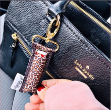 Load image into Gallery viewer, Leopard LippyClip® Lip Balm Holder