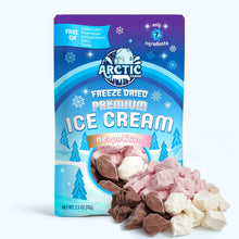 Load image into Gallery viewer, PREMIUM Freeze Dried Ice Cream * Only 5 Ingredients * Neapolitan