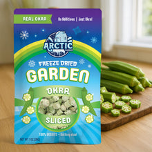 Load image into Gallery viewer, Freeze Dried Sliced Okra