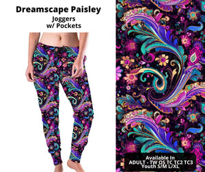 Preorder! Closes 10/31. ETA Jan. Dreamscape Paisley Joggers