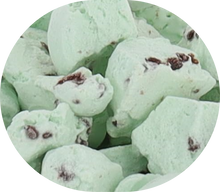 Load image into Gallery viewer, Freeze Dried Ice Cream That Does Not Melt (Bits) Mint Chip