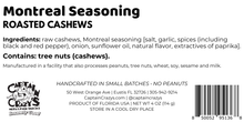 Load image into Gallery viewer, Montreal Seasoning Roasted Cashews