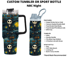 Load image into Gallery viewer, NBC Night Custom Sport Bottle