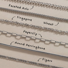 Load image into Gallery viewer, Figaro Charm &amp; Layering Necklace