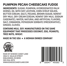 Load image into Gallery viewer, Pumpkin Pecan Cheesecake Fudge