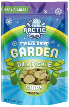 Load image into Gallery viewer, Freeze Dried Dill Pickle Chips (Less Salty)