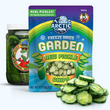 Load image into Gallery viewer, Freeze Dried New Pickle Chips from The Pickle Guys (Minimal Salt)