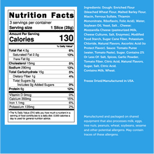 Load image into Gallery viewer, Freeze Dried Thin Crust Cheese Pizza Snack