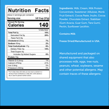 Load image into Gallery viewer, Freeze‑Dried Protein Ice Cream (Zero Added Sugar) — Chocolate