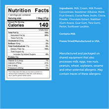 Load image into Gallery viewer, Freeze‑Dried Protein Ice Cream (Zero Added Sugar) — Chocolate