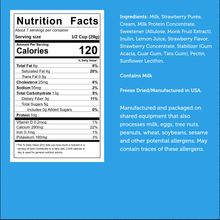 Load image into Gallery viewer, Freeze‑Dried Protein Ice Cream (Zero Added Sugar) — Strawberry
