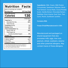 Load image into Gallery viewer, Freeze‑Dried Protein Ice Cream (Zero Added Sugar) — Vanilla Chocolate Mix