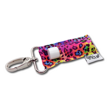 Load image into Gallery viewer, Rainbow Leopard LippyClip® Lip Balm Holder