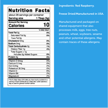 Load image into Gallery viewer, Freeze Dried Red Raspberry Powder