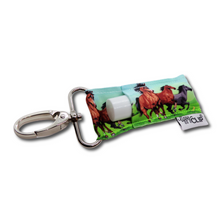 Load image into Gallery viewer, Running Horses LippyClip® Lip Balm Holder
