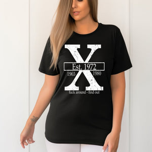 Preorder! ETA 3-4 Weeks. Gen X Made to Order T Shirt