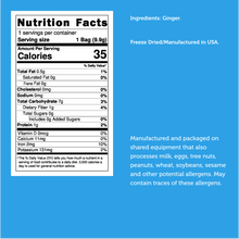 Load image into Gallery viewer, Freeze Dried Ginger Slices