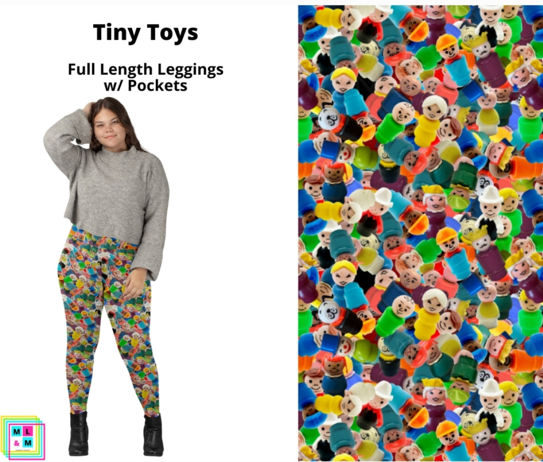 Tiny Toys Full Length Leggings w/ Pockets By ML&M