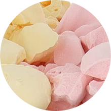 Load image into Gallery viewer, Freeze Dried Ice Cream That Does Not Melt (Bits) Strawberry Banana Mix