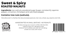 Load image into Gallery viewer, Sweet &amp; Spicy Roasted Walnuts