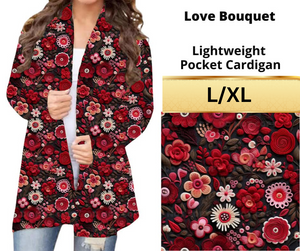 Love Bouquet Pocket Cardigan