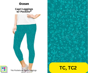 Ocean Capri Length w/ Pockets by ML&M