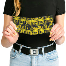 Load image into Gallery viewer, Bi-Fold Wallet - The Suicide Squad 2021 Character Caution Blocks Tape Yellows Black