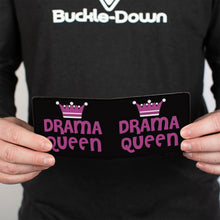 Load image into Gallery viewer, Bi-Fold Wallet - DRAMA QUEEN Black Fuchsia