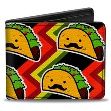 Load image into Gallery viewer, Bi-Fold Wallet - Taco Man