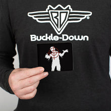 Load image into Gallery viewer, Bi-Fold Wallet - ZOMBIE KILLER Zombie Target Black White Red
