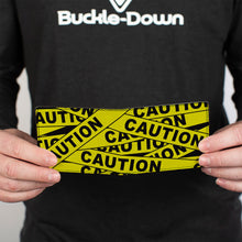 Load image into Gallery viewer, Bi-Fold Wallet - CAUTION Yellow Black
