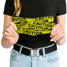Load image into Gallery viewer, Bi-Fold Wallet - CAUTION Yellow Black