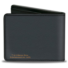 Load image into Gallery viewer, Bi-Fold Wallet - GILMORE GIRLS LUKE'S Coffee Cup Icon Gray/Browns