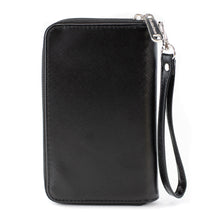 Load image into Gallery viewer, PU Zip Around Wallet Rectangle - GILMORE GIRLS LUKE'S Coffee Cup Icon Gray/Browns