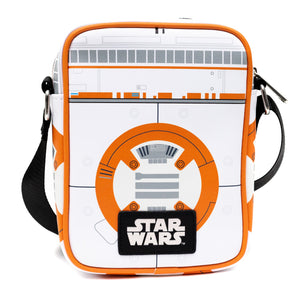 Star Wars Bag and Wallet Combo, Star Wars BB 8 Droid Body White, Vegan Leather