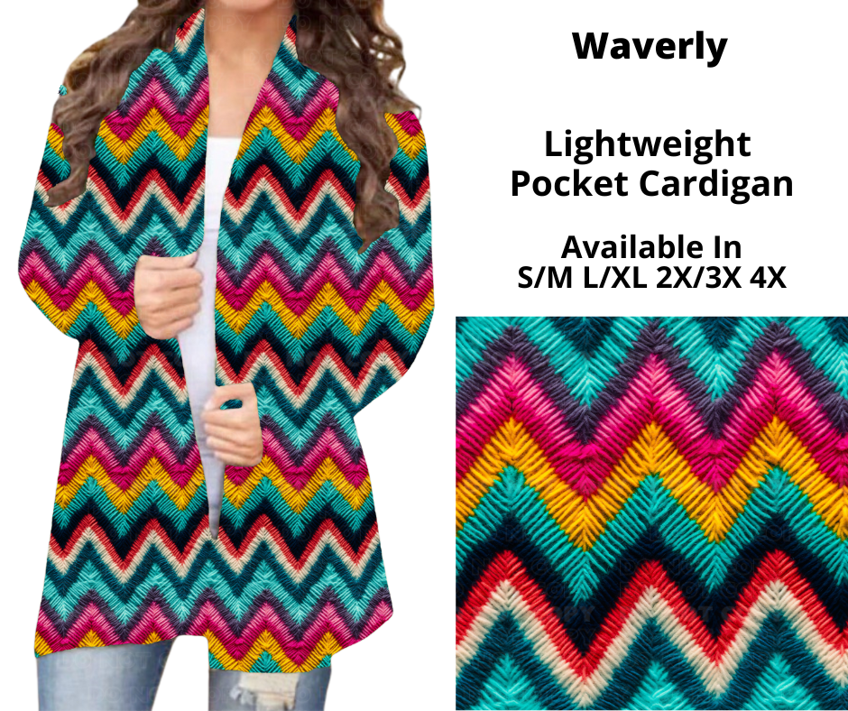 Preorder! Closes 10/28. ETA Dec. Waverly Pocket Cardigan