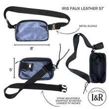 Load image into Gallery viewer, Iris Faux Leather 57" Long Strap Bag (#1140L) - By Iris &amp; Rainbow