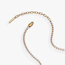 Load image into Gallery viewer, “Babe” Crystal Tennis Necklace